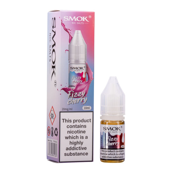 Fizzy cherry Smok nic salt e-liquid.