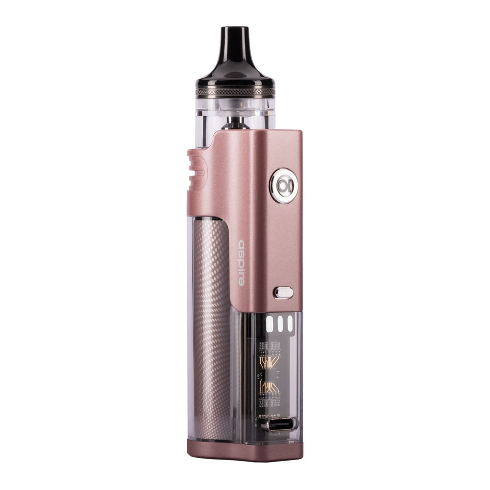 Front Angled Image of Pink Flexus AIO Vape Kit.