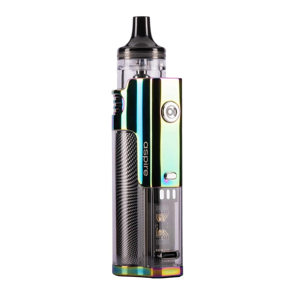 Front Angled Image of Rainbow Flexus AIO Vape Kit.