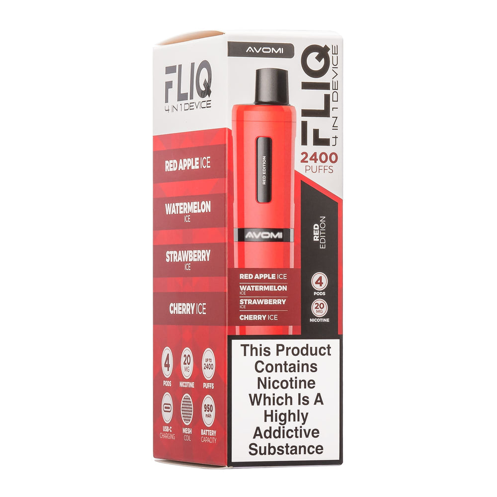 Avomi Fliq 4in1 Pod Vape Kit | 3 For 30 Royal Flush Vape Avomi Fliq 4in1 Pod Vape Kit | 3 For 30 Royal Flush Vape