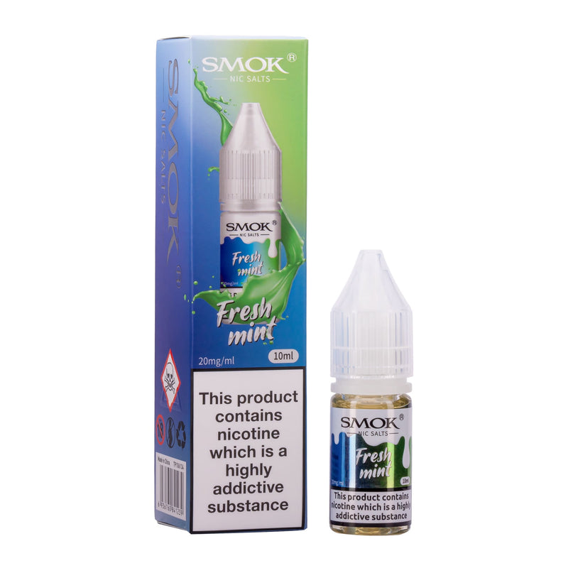 Fresh mint Smok nic salt e-liquid