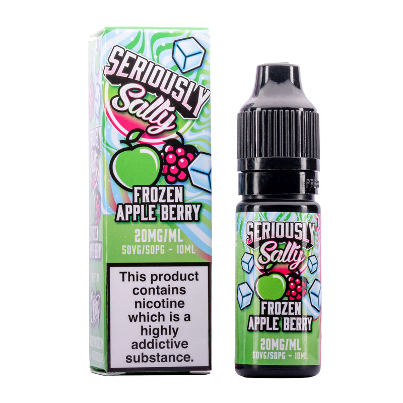 Frozen Apple Berry Nic Salt E-Liquid by Seriously Salty