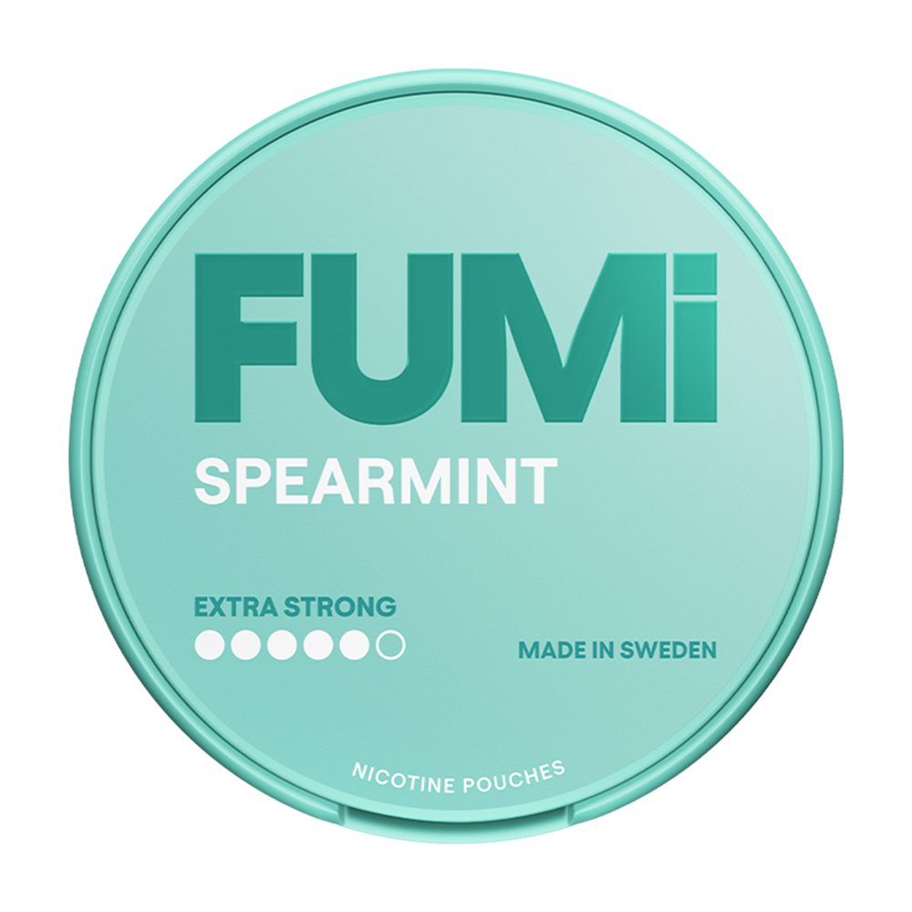 Spearmint FUMI Nicotine Pouchesextra strong