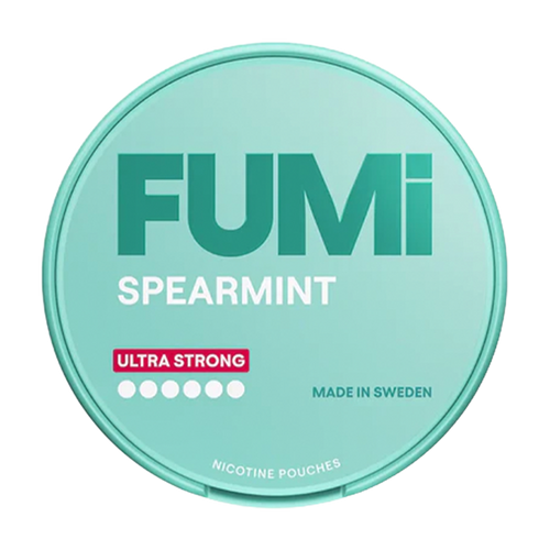 fumi spearmint ultra strong nicotine pouches