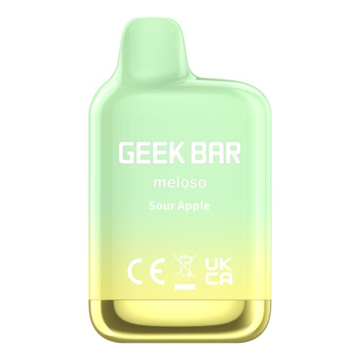 Geek Bar Meloso Sour Apple Disposable - Front Image