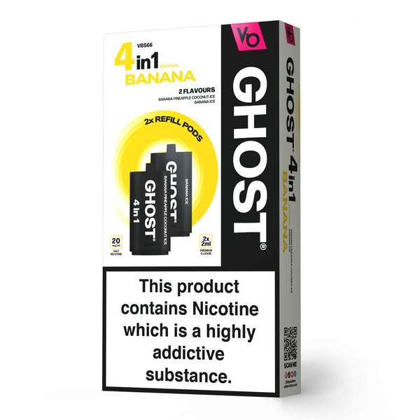 Ghost 4in1 Banana Pods.