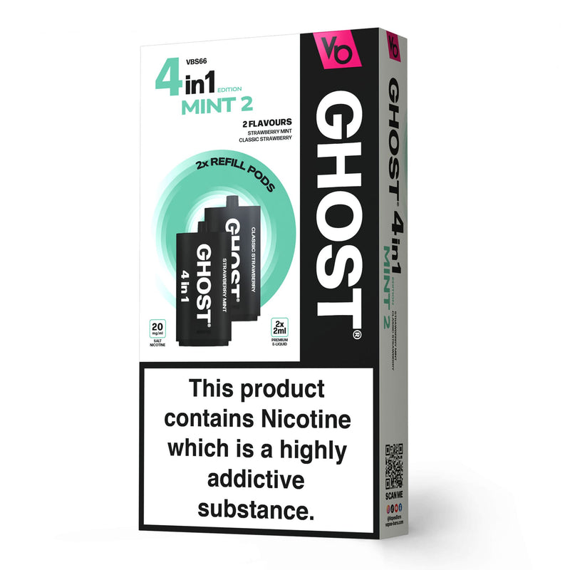 Ghost 4in1 Mint 2 Pods.