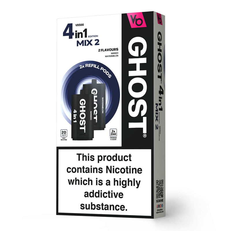 Ghost 4in1 Mix 2 Pods.