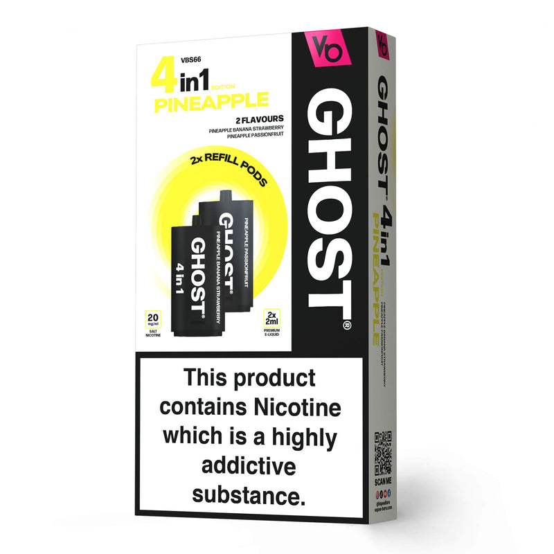 Ghost 4in1 Pineapple Pods.
