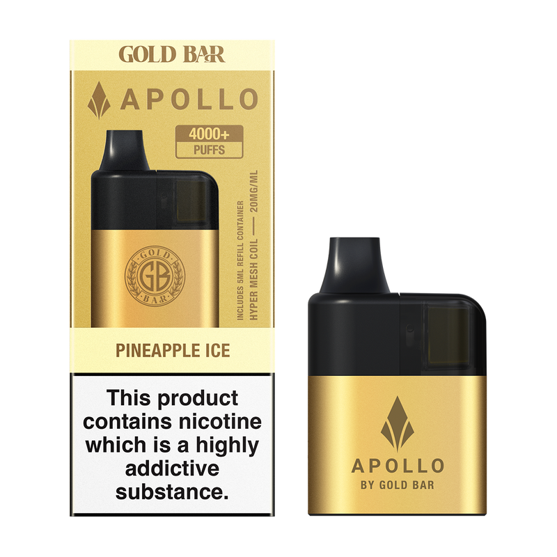 Gold Bar Apollo AIO Kit Pineapple Ice