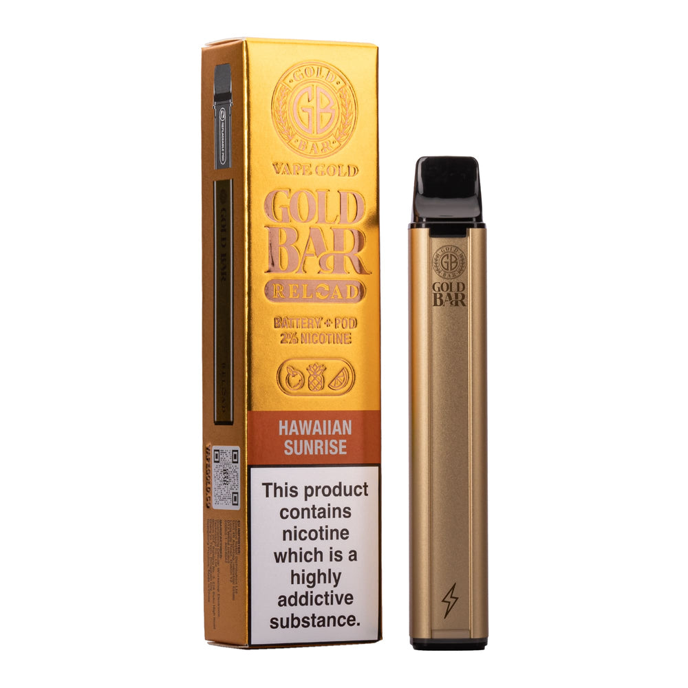 Gold Bar Reload Hawaiian Sunrise Pod Kit by Vape Gold.