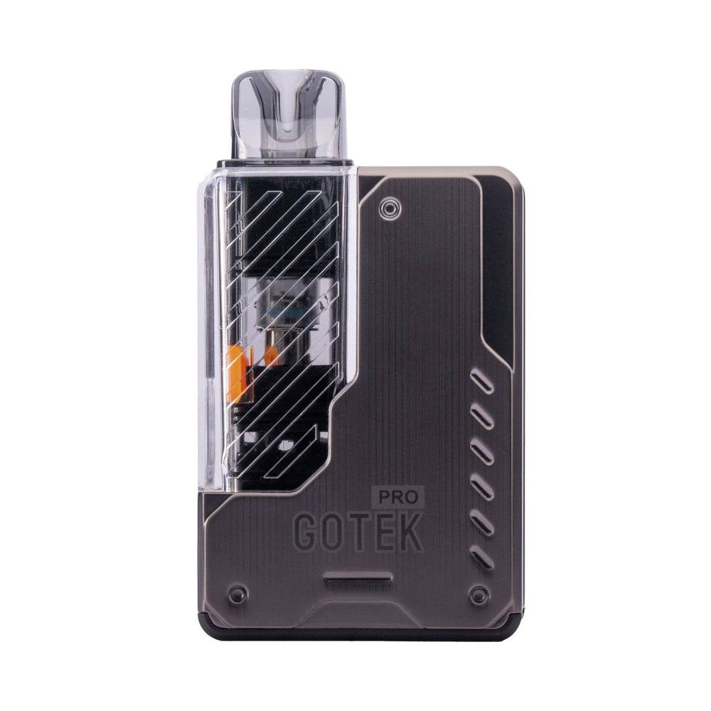 Front Image of Aspire GoteK Pro Pod Kit in Gunmetal