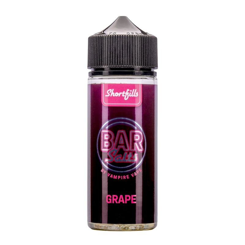 Grape Bar Salts 100ml shortfill e-liquid.