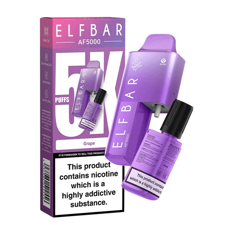 Elf Bar AF5000 Disposable Vape - Grape