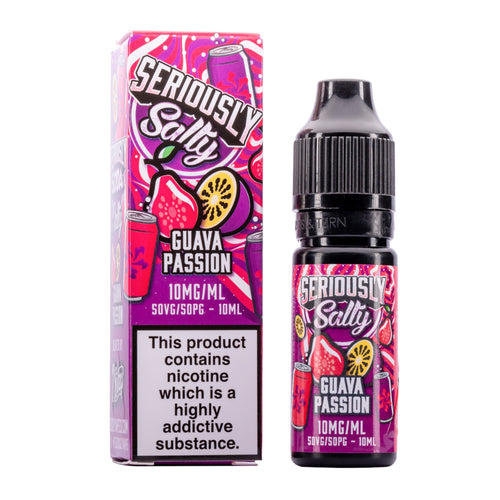 Guava Passion Nic Salt E-Liquid by Seriously Soda