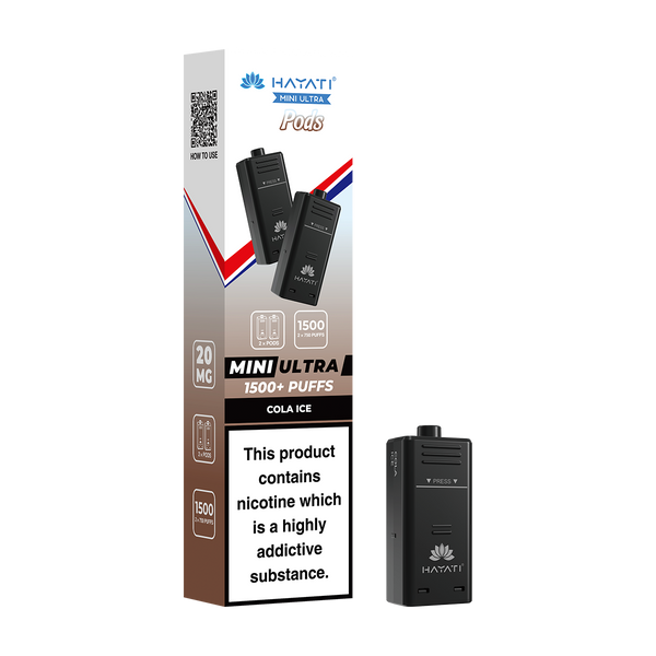 hayati mini ultra pods cola ice