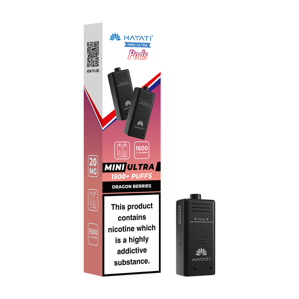 hayati mini ultra pods dragon berries