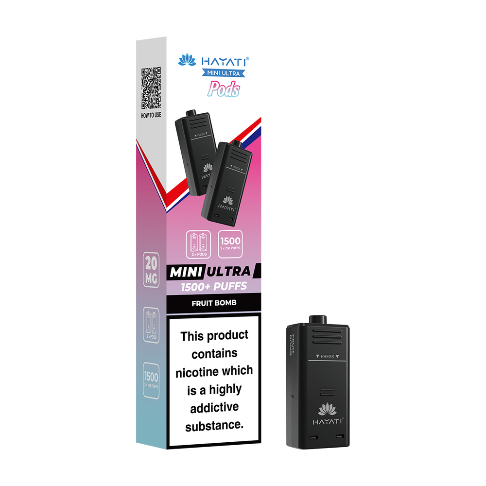 hayati mini ultra pods fruit bomb