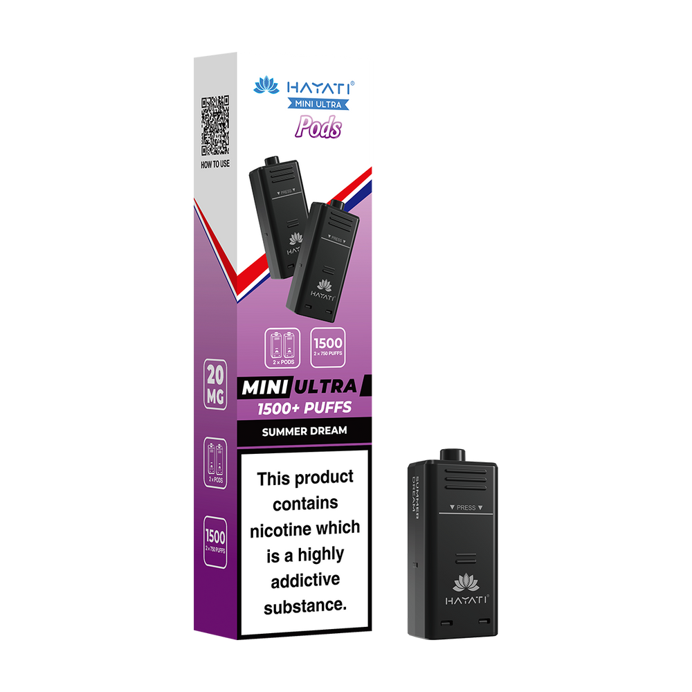 Summer Dream Hayati Mini Ultra Refill Pack | Prefilled Pods Royal Flush Vape Summer Dream Hayati Mini Ultra Refill Pack | Prefilled Pods Royal Flush Vape