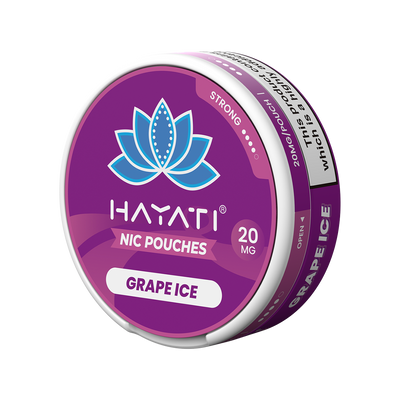 Grape Ice Hayati Nicotine Pouches