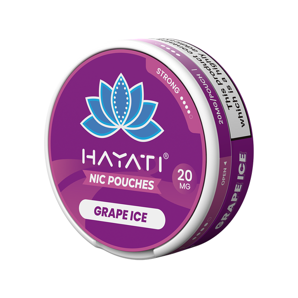 Grape Ice Hayati Nicotine Pouches