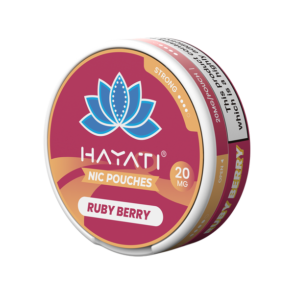 Ruby Berry Hayati Nicotine Pouches