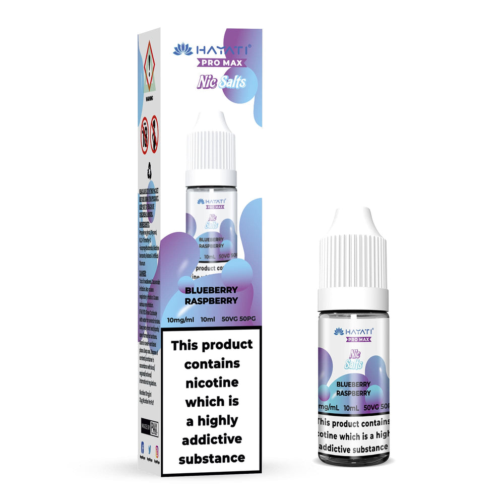 Hayati Pro Max Blueberry Raspberry Nic Salt E-Liquid | 10ml – Royal ...