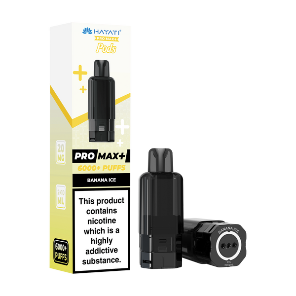 hayati pro max plus pods banana ice