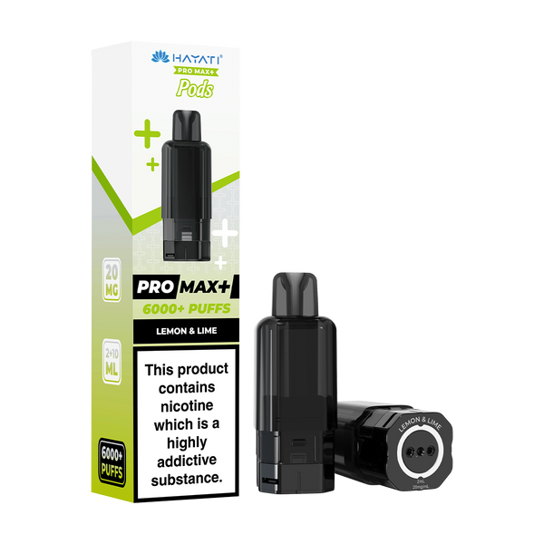 hayati pro max plus pods lemon and lime