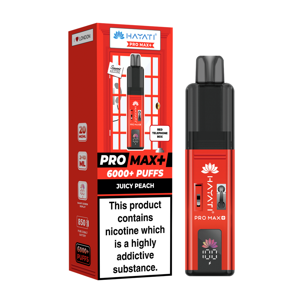 Hayati Pro Max+ 6K London Souvenir Edition