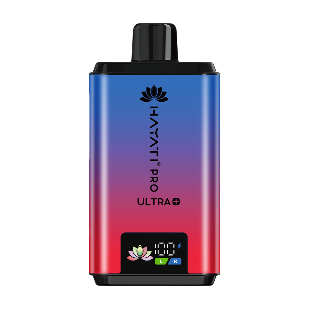 Hayati Pro Ultra Plus 25000 Pod Kit blue razz cherry blue razz gb