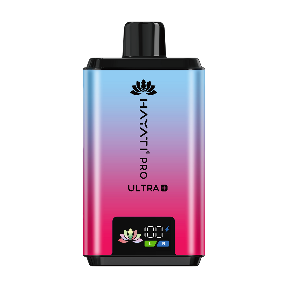 Hayati Pro Ultra Plus 25000 Pod Kit straw cranberry cheryy raspberry ice