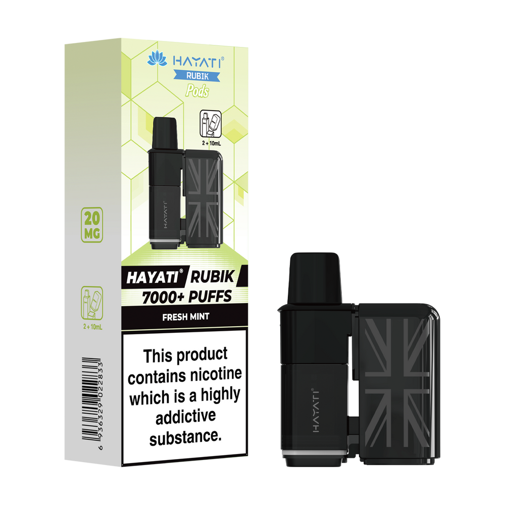 hayati rubik 7000 refill pods fresh mint