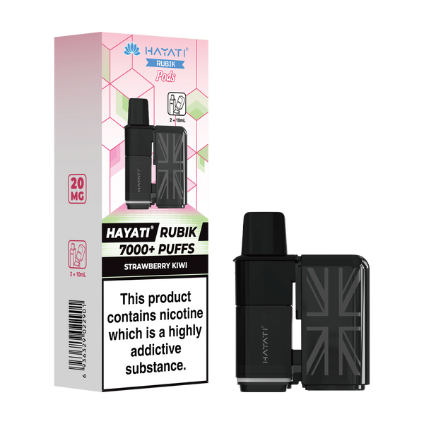 hayati rubik 7000 refill pods strawberry kiwi