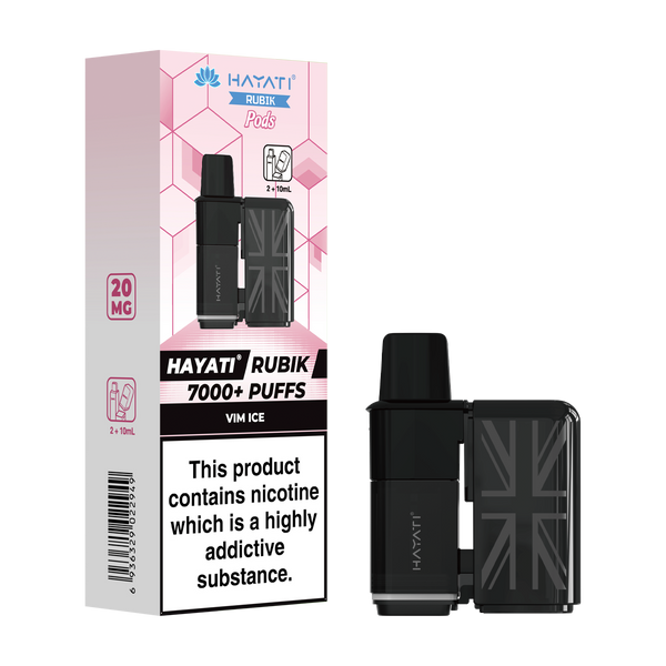 hayati rubik 7000 refill pods vim ice