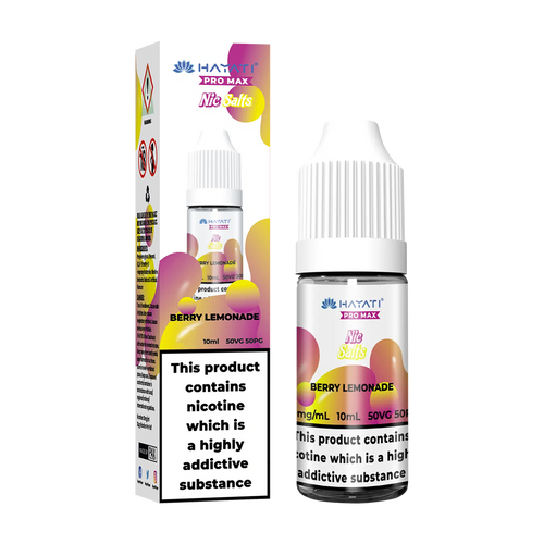 hayati pro max nic salts berry lemonade