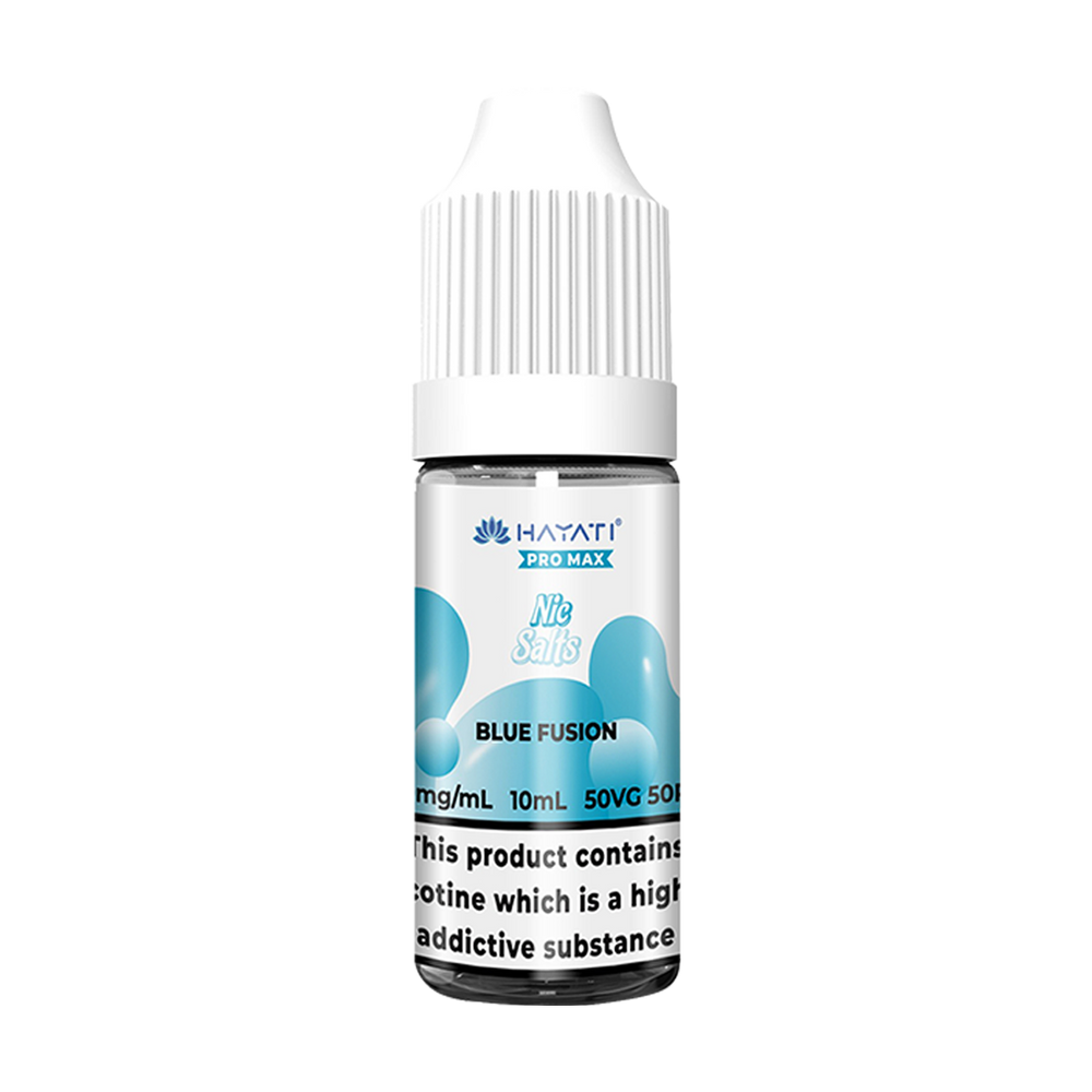 hayati pro max nic salts blue fusion