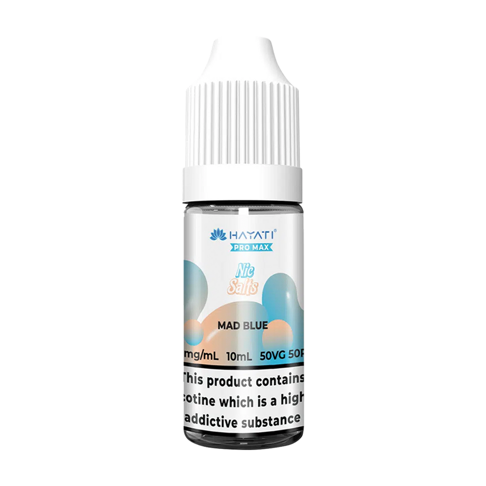 hayati pro max nic salts mad blue
