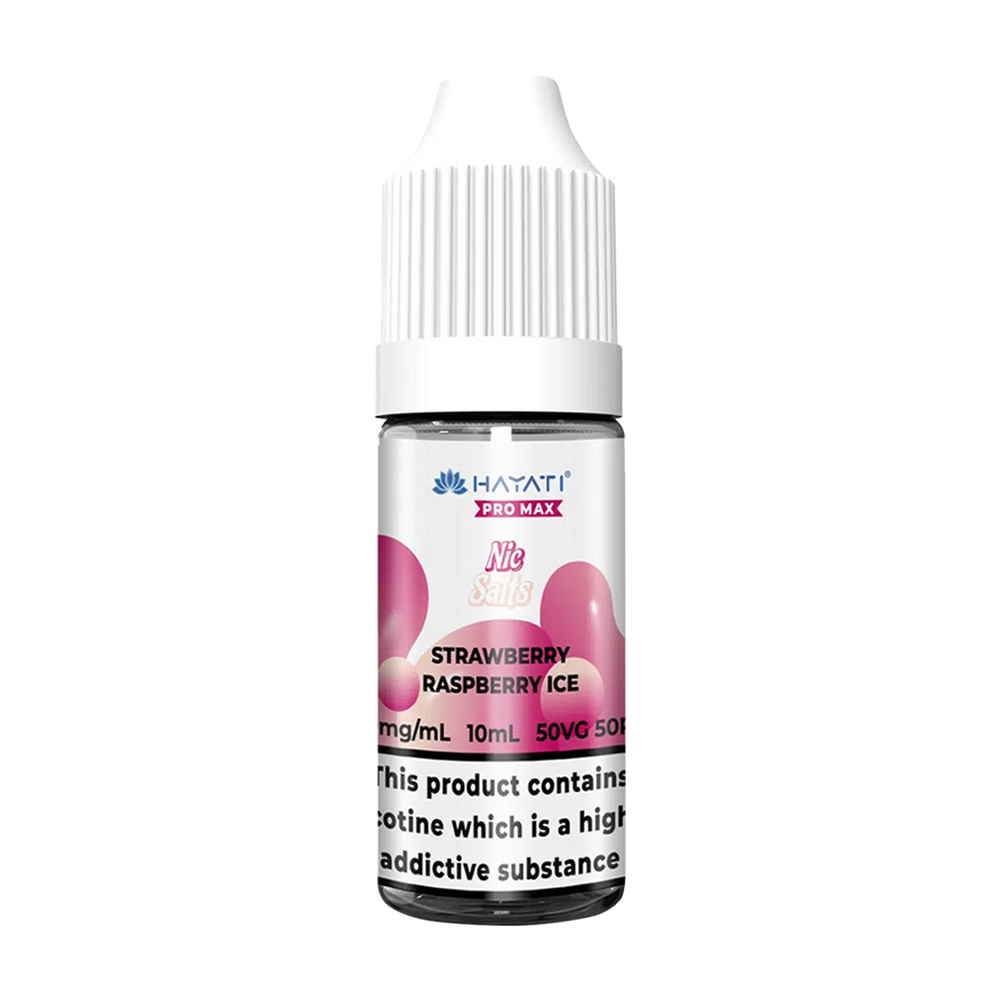 hayati pro max nic salts strawberry raspberry ice