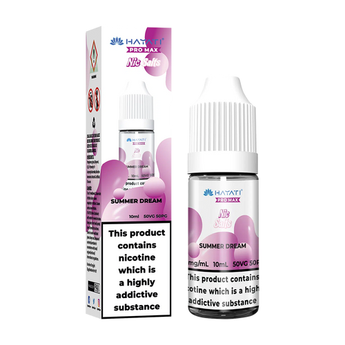 hayati pro max nic salts summer dream