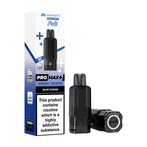 hayati pro max plus 6000 pods blue fusion