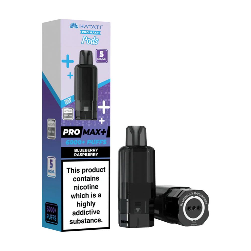 Blueberry Raspberry Hayati Pro Max+ Refill Pack