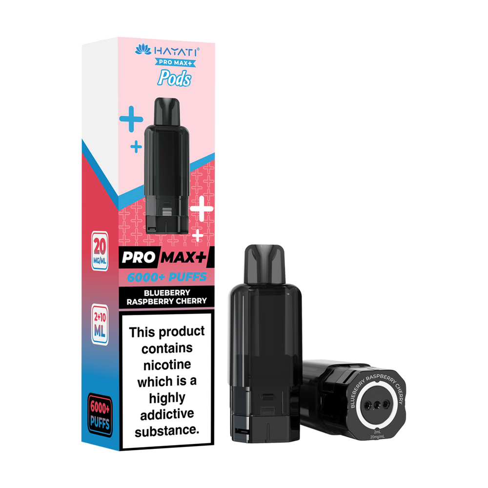 hayati pro max plus 6000 pods blueberry raspberry cherry