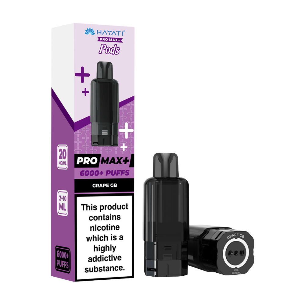 hayati pro max plus 6000 pods grape gb
