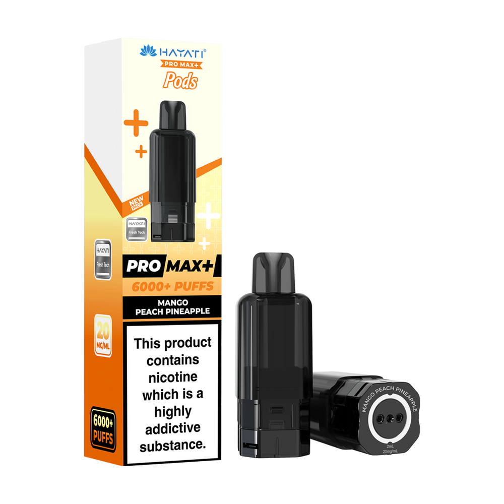 hayati pro max plus 6000 pods mango peach pineapple