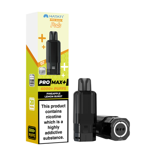 hayati pro max plus 6000 pods pineapple lemon burst