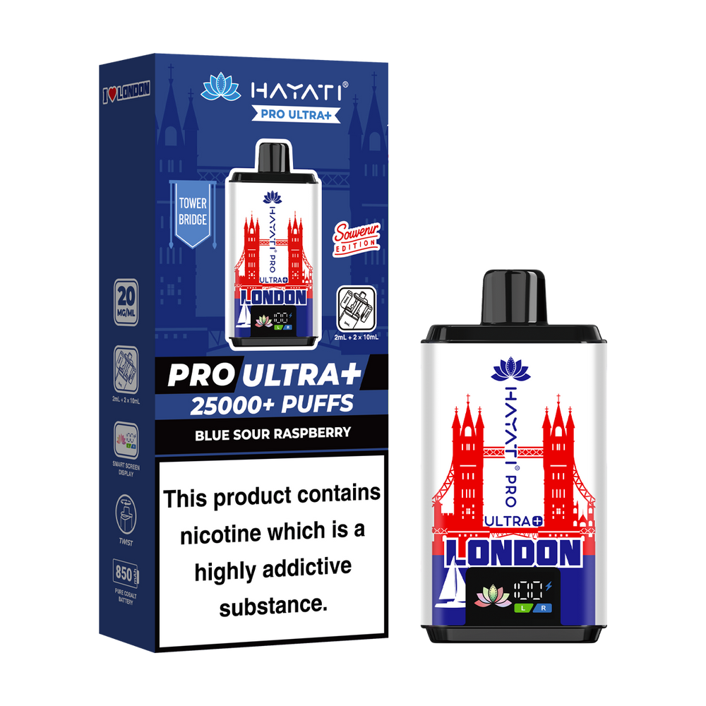 Hayati Pro Ultra Plus 25000 London Souvenir Edition