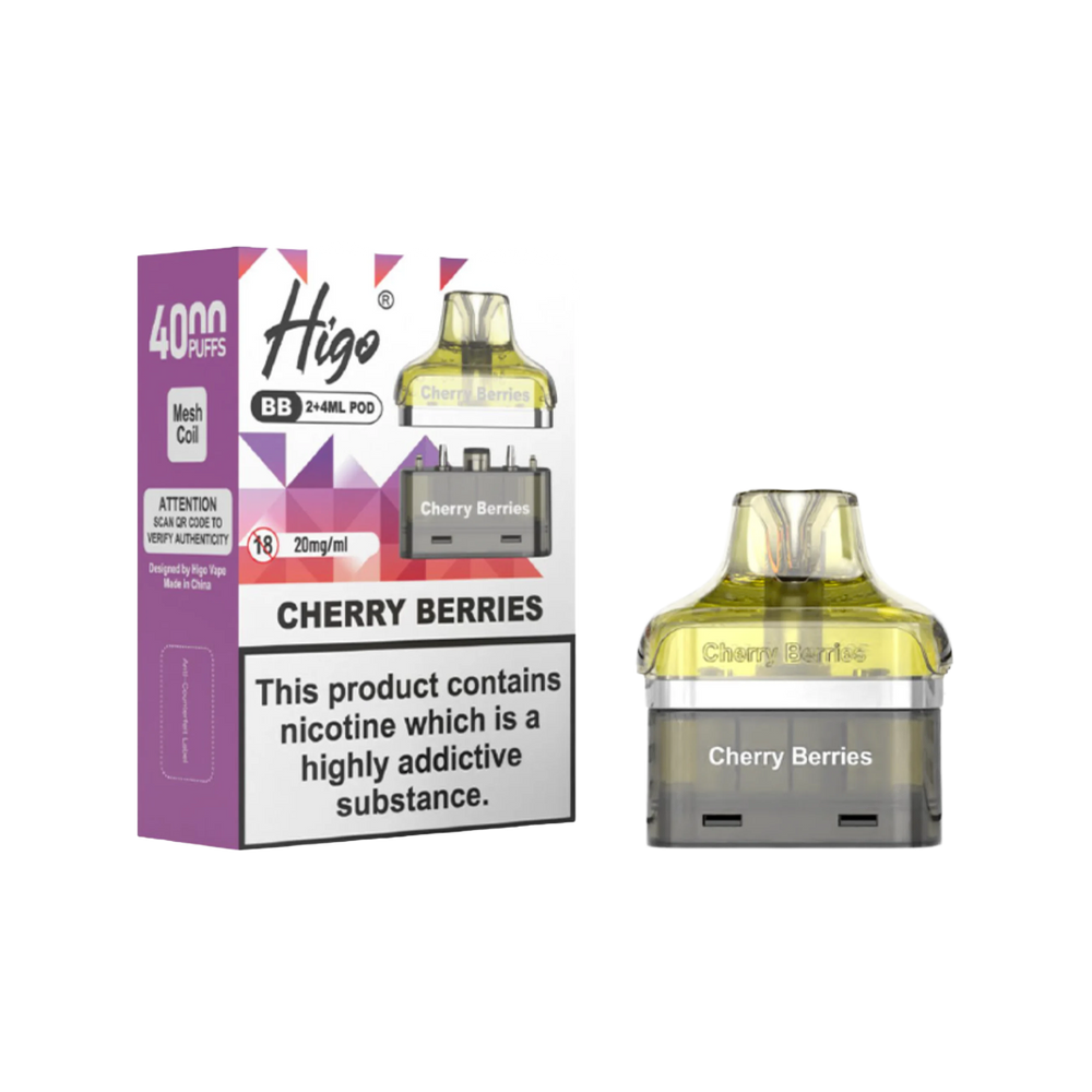 Higo BB 4000 Refill Pack cherry berries
