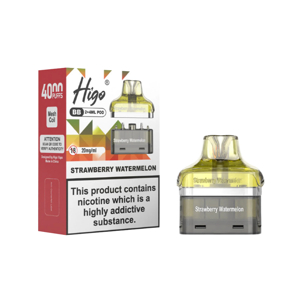Higo BB 4000 Refill Pack strawberry watermelon