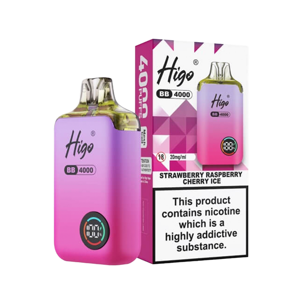 bb vapes Higo BB 4000 Vape Kit | Prefilled Pod Kit